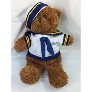 Steven Smith Brown Bear Sailor 12 Inch Anchors Away Stuffed Animal Toy